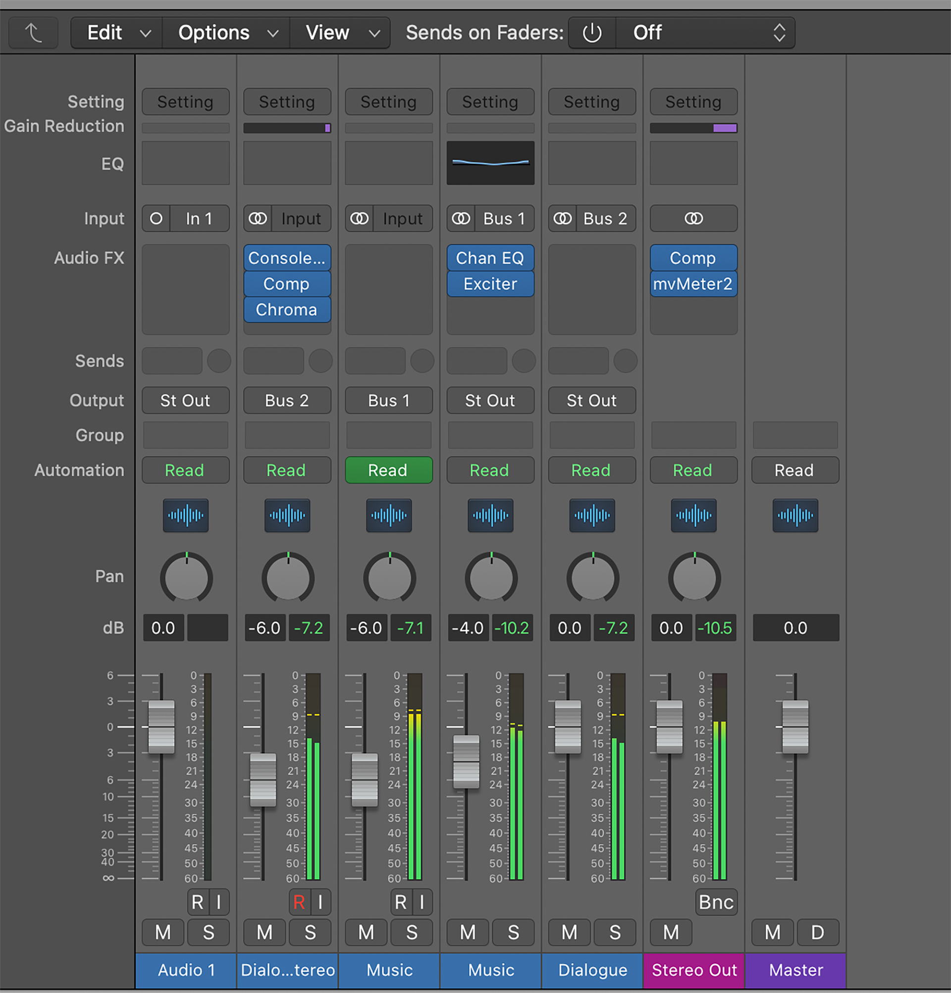 final cut pro mix audio 8
