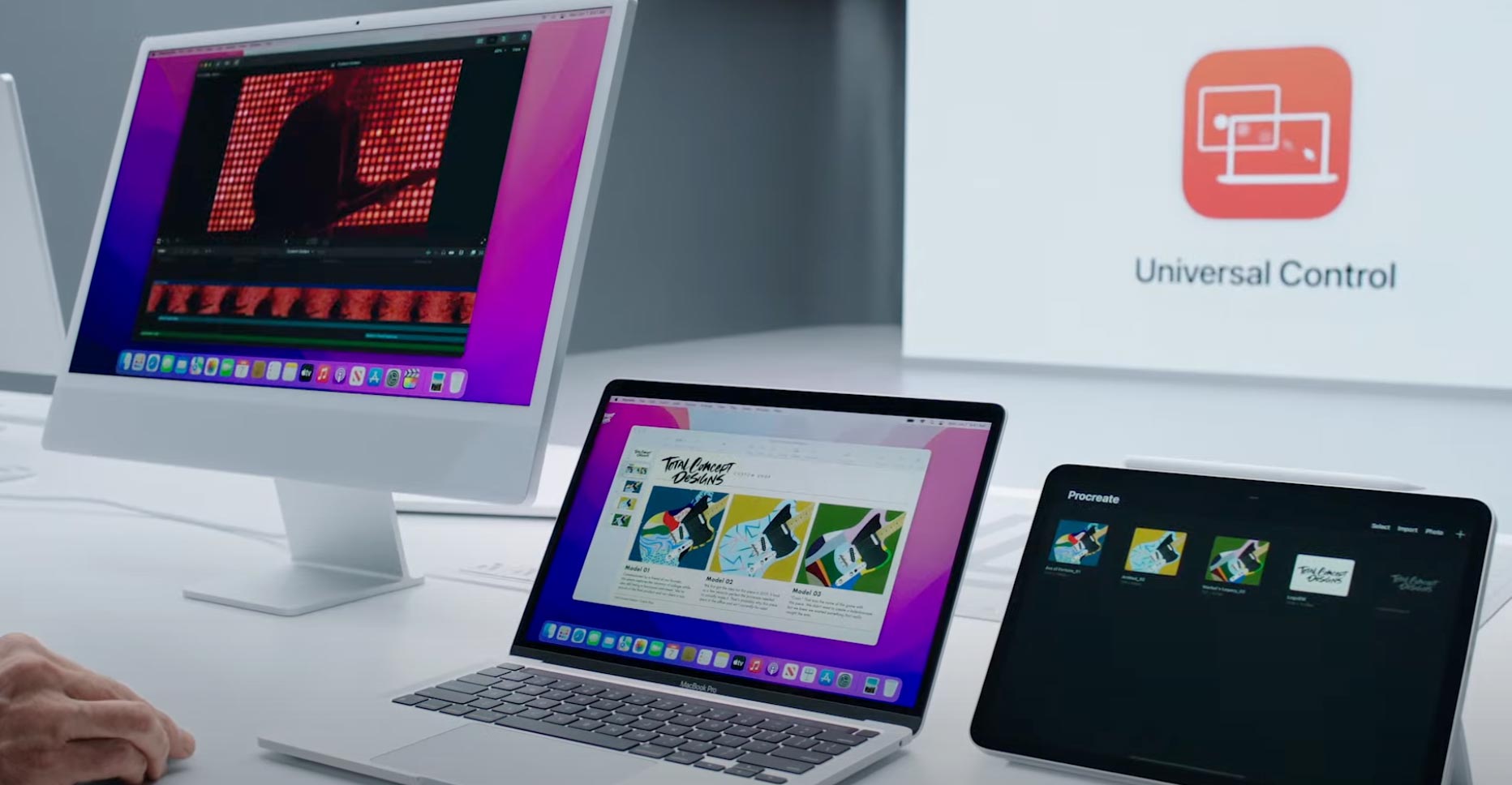 universl control macos fcp